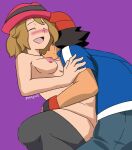 amourshipping ash_ketchum blackjoe01 pokemon pokemon_xy satoshi satoshi_(pokemon) serena serena_(pokemon)