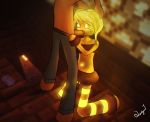  fellatio gif glowing interspecies magma_cube minecraft qwertyas1 steve_(minecraft) 