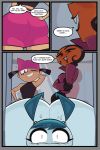  1girl 3_girls brit_crust comic female_only hacked_(comic) huge_ass jenny_wakeman my_life_as_a_teenage_robot nickelodeon robot robot_girl tiff_crust xj-9 zetaskully 