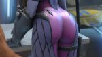 3d animated ass bounce clap gif latex overwatch smash spank widowmaker