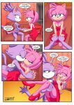 amy_rose bbmbbf blaze_the_cat burning_love lesbian_kiss mobius_unleashed palcomix sega sonic_(series) sonic_the_hedgehog_(series) yuri