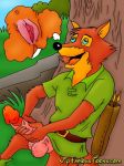 anthro disney fantasizing furry humanoid_penis imagining male male_only masturbation penis pussy robin_hood robin_hood_(disney) tagme vipfamoustoons.com