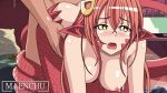 /// 16:9_aspect_ratio 1boy 1girl 1girl areola blush bouncing_breasts breasts doggy_position eyebrows_visible_through_hair fangs female_focus gif gif hetero high_resolution lamia light-skinned light-skinned_female long_hair loop maenchu male miia_(monster_musume) monster_girl monster_musume_no_iru_nichijou nipples nude penetration red_eyes tail taken_from_behind yellow_eyes