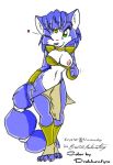 krystal from star fox by drakkenfyre (colorist)