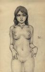 belly breasts cute drawing nude pillu pussy small