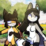  1boy 1cuntboy 1futa 1girl 2021 anthro anthro_on_anthro balls before_sex black_hair blue_blush blush breasts brown_hair canine cuntboy erect_penis erection facemask fox ftm furry furry_only futa_sans_pussy futanari futanari_on_male grey_fur gynomorph happy humanoid_genitalia humanoid_penis humanoid_pussy intersex interspecies larger_female legwear long_hair male/female nipples nude oc orange_fur original original_character outdoor outside penis pussy scars shy small_breasts smaller_male sunflower thick_hips thick_thighs thighs wet_pussy wolf 