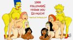 american_dad big_ass big_breasts breasts donna_tubbs family_guy francine_smith hayley_smith huge_breasts lisa_simpson lois_griffin marge_simpson maxtlat meg_griffin milf roberta_tubbs the_cleveland_show the_simpsons yellow_skin