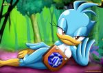 1girl avian bbmbbf bird flicky mobius_unleashed palcomix sega sonic_(series) sonic_the_hedgehog_(series) tagme