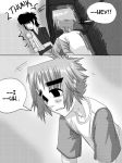  2d_(gorillaz) comic gorillaz lascaux monochrome murdoc murdoc_nicalls russel 