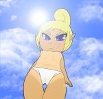 bluelimelight tetra the_legend_of_zelda the_wind_waker thong topless