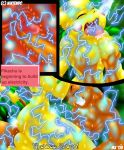 anthro big_ass big_breasts comic creatures_(company) electric_type_pokemon electrocution game_freak gen_1_pokemon human/pokemon monkeyxflash nintendo pikachu pikawoo pokemon pokemon_(anime) pokemon_(creature) pokemon_(game) pokemon_(species) pokemorph pokephilia yellow_fur