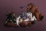 druid fellatio furry hyhlion interspecies moonkin orgy tauren world_of_warcraft