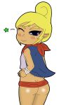 ass bluelimelight bottomless princess_zelda tetra the_legend_of_zelda the_wind_waker