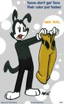 1boy animaniacs annie-mae anthro english_text flaccid male male_only penis tagme text yakko_warner