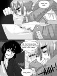  2d_(gorillaz) comic gorillaz lascaux monochrome murdoc murdoc_nicalls russel 