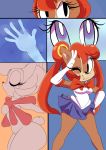 1girl 2016 anthro chipmunk cloudz comic cosplay furry mammal parody rodent sailor_moon_(cosplay) sally_acorn sega sonic_(series) sonic_the_hedgehog_(series) transformation