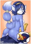 anthro breasts dark_penis falco_lombardi furry krystal nipples penis rapps sex star_fox