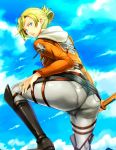 annie_leonhart attack_on_titan blonde_hair huge_ass shingeki_no_kyojin tagme