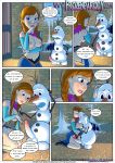 anna_(frozen) comic frozen_(movie) olaf tagme