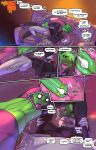 beast boy from barely eighteen titans by fred perry