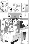  beastiality big_breasts breasts caught caught_in_the_act comic cum cum_in_pussy cum_inside dokkiri_donkey_(doujinshi) donkey hair hosaka_yuuichi huge_breasts monochrome nipple_slip rape short_hair shorts teacher teacher_and_student vaginal 