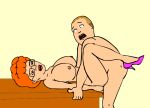 animated big_breasts breasts gif hair incest king_of_the_hill milf mother's_duty mother_and_son nickartist peggy_hill