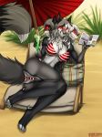 beach bikini eliana-asato_(artist) furry red_eyes