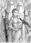  big_breasts breasts empire_strikes_back nipples princess_leia_organa star_wars victor_rinaldi 