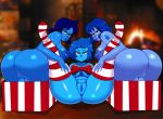  cartoon_network christmas coldarsenal lapis_lazuli lapis_lazuli_(steven_universe) mean_lapis new_year nice_lapis steven_universe 