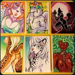 anthro clothed female furry luckypan_(artist) male multiple_images nude standing tagme