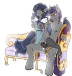  1girl 2015 animal_genitalia animal_penis anthro bat_pony bat_wings blush breasts center_stage_(oc) clothing cum equine_penis fainting_couch fan_character fondling friendship_is_magic furry hasbro male male/female membranous_wings my_little_pony nipples penetration penis ryunwoofie sex sitting smoking_pipe testicles vaginal vaginal_penetration vibrant_vision_(oc) white_background wings 