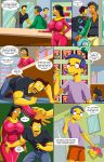  apu_nahasapeemapetilon arabatos bra comic darren&#039;s_adventure darren_(arabatos) manjula_nahasapeemapetilon milhouse_van_houten salem89_(artist) the_simpsons yellow_skin 