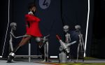 3d aliens black_hair breasts dark_skin kidnapped looking_up_skirt nyota_uhura probe spread_legs star_trek