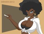 alisha dark-skinned_female dark_skin obhan_(artist) tagme