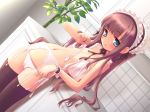  1girl aoi_kumiko bra female_only lingerie panties small_breasts undressing 