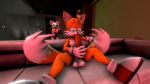 2016 3d_(artwork) anthro autofellatio big_breasts breasts canine cgi cleavage clothed clothing cum cumshot dickgirl digital_media_(artwork) duo erection fox furry gif huge_breasts intersex male mammal masturbation miles_"tails"_prower nude oral orgasm penis rouge_the_bat sega shocking_(artist) testicles