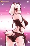 1girl 2d 2d_(artwork) anthro anthro_only art_pack caprine cat cat_lingerie clothing digital_media_(artwork) feline female_only furry goat lingerie lumineko mammal meme milf parent patreon patreon_username toriel undertale undertale_(series) video_games