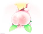 big_ass from_behind princess_peach spank spanked spanking white_background