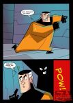  cartoonza.com comic danny_phantom jack_fenton knocked_out penelope_spectra 