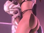 3d anna_(frozen) blackjr deepthroat disney elsa elsa_(frozen) fellatio frozen_(movie) futanari gif incest intersex irrumatio oral penis