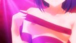 1girl animated animated_gif areolae bouncing_breasts breasts gif nipples purple_hair sairenji_haruna to_love-ru to_love-ru_darkness