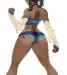  ass avatar:_the_last_airbender dark_skin korra panties standing superboin tattoo the_legend_of_korra 