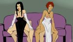 2girls baroness couch g.i._joe lady_jaye multiple_girls pranky pranky_(artist) reverse_cowgirl sex