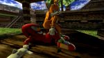 2016 3d_(artwork) anal anal_penetration anthro canine darksorm digital_media_(artwork) duo echidna erection fox furry gif knuckles_the_echidna male male/male mammal miles_"tails"_prower monotreme nude penetration penis sega sex