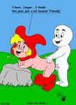  ass ass_grab breasts casper casper_the_friendly_ghost doggy_position erect_nipples erection from_behind harvey_comics kthanid nipples nude penis small_breasts vaginal wendy_(harvey_comics) wendy_the_good_little_witch 