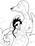  archie_comics dulcy lupe monochrome razzek sega sonic_(series) sonic_team 