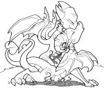 cynder ember monochrome sex spyro_the_dragon