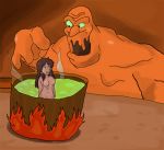  aladdin_(series) big_breasts cooking cooking_pot disney eaten_alive nude_female sadira 