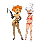 bondage bra gag jane_jetson judy_jetson panties stockings the_jetsons