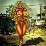 big_breasts breasts devilmaycrydant resident_evil resident_evil_5 sheva_alomar